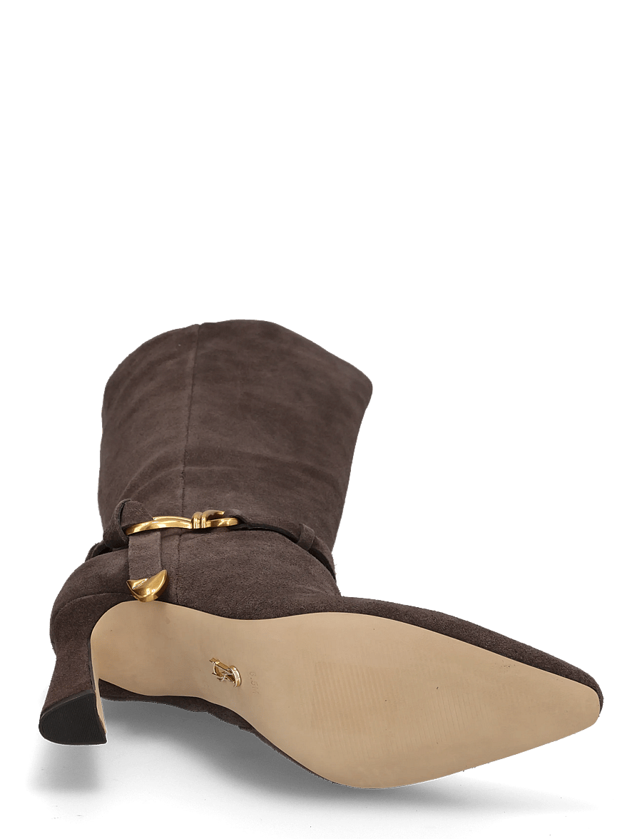 Steve Madden - Sirrens - knähöga stövlar - brown sued - 4
