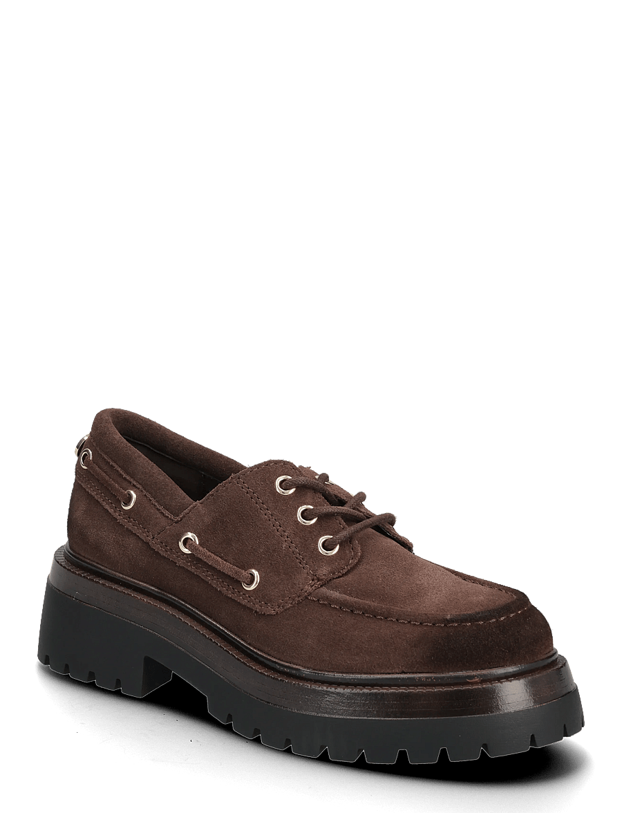 Steve Madden - Detroit - seglarskor - brown sued - 0