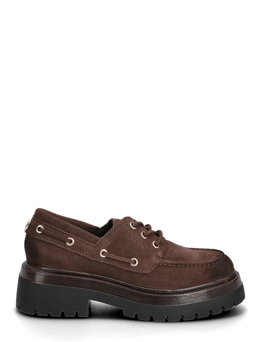 Steve Madden - Detroit - seglarskor - brown sued - 1
