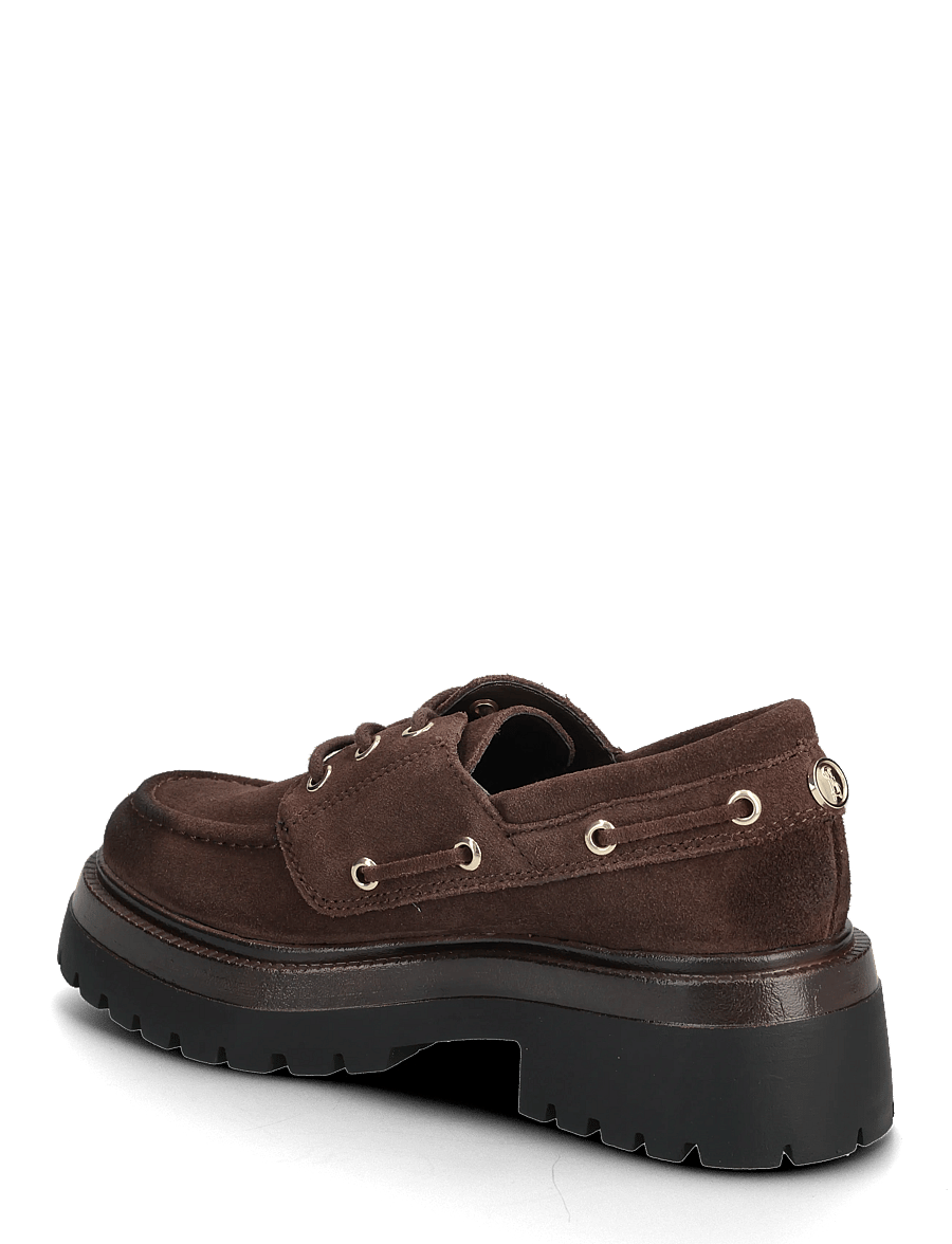 Steve Madden - Detroit - seglarskor - brown sued - 2
