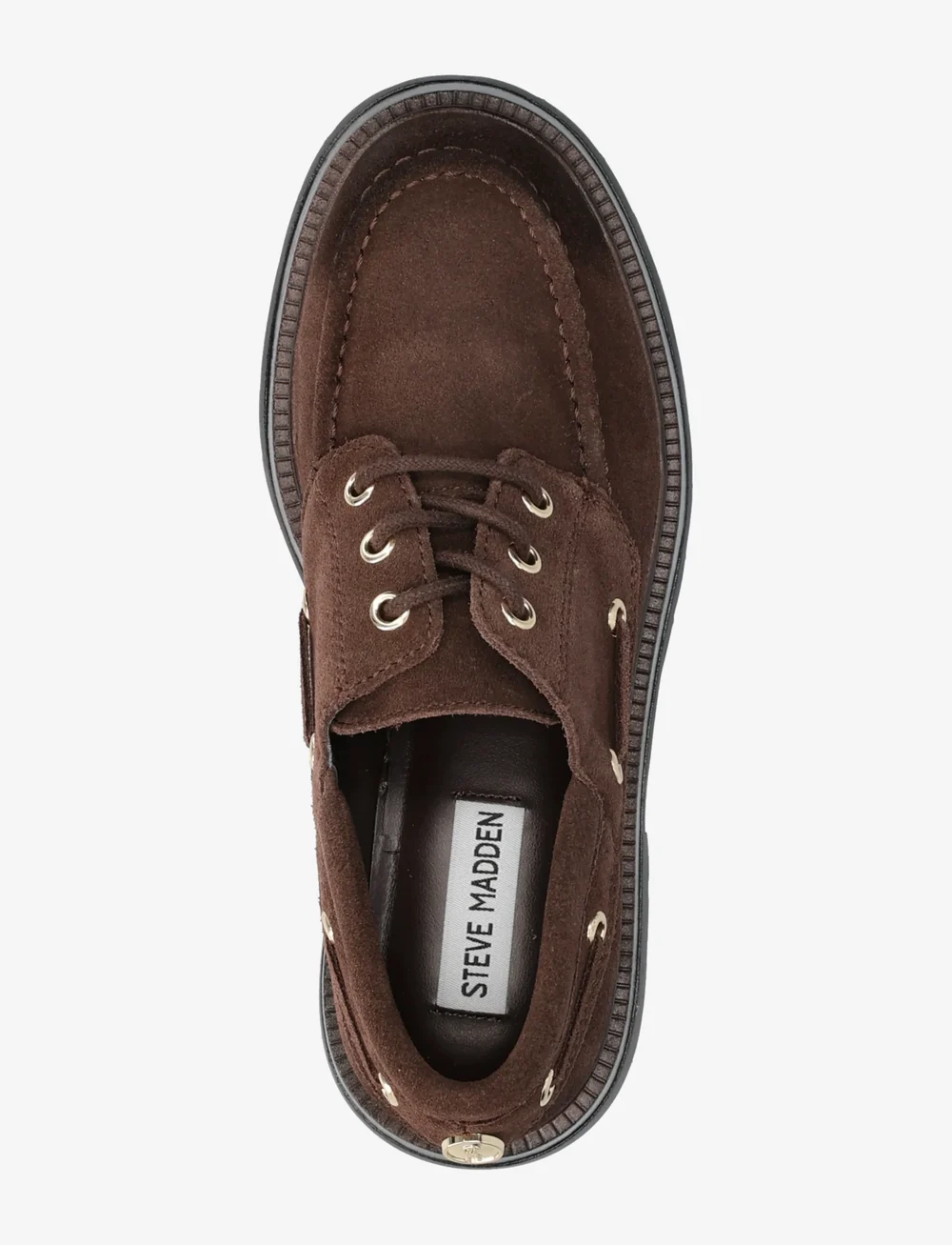 Steve Madden - Detroit - chaussure bateau - brown sued - 3