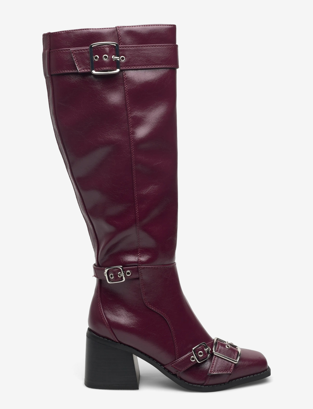 Steve Madden - Z-Town - knee high boots - dk cherry lacq - 1