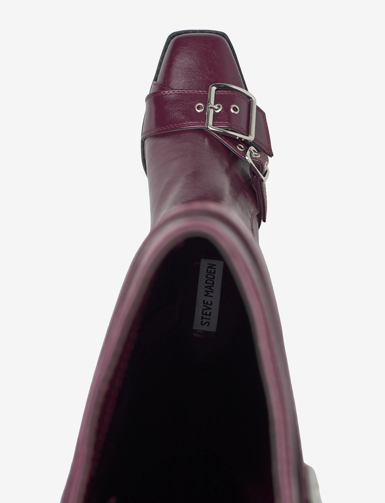 Steve Madden - Z-Town - knee high boots - dk cherry lacq - 3