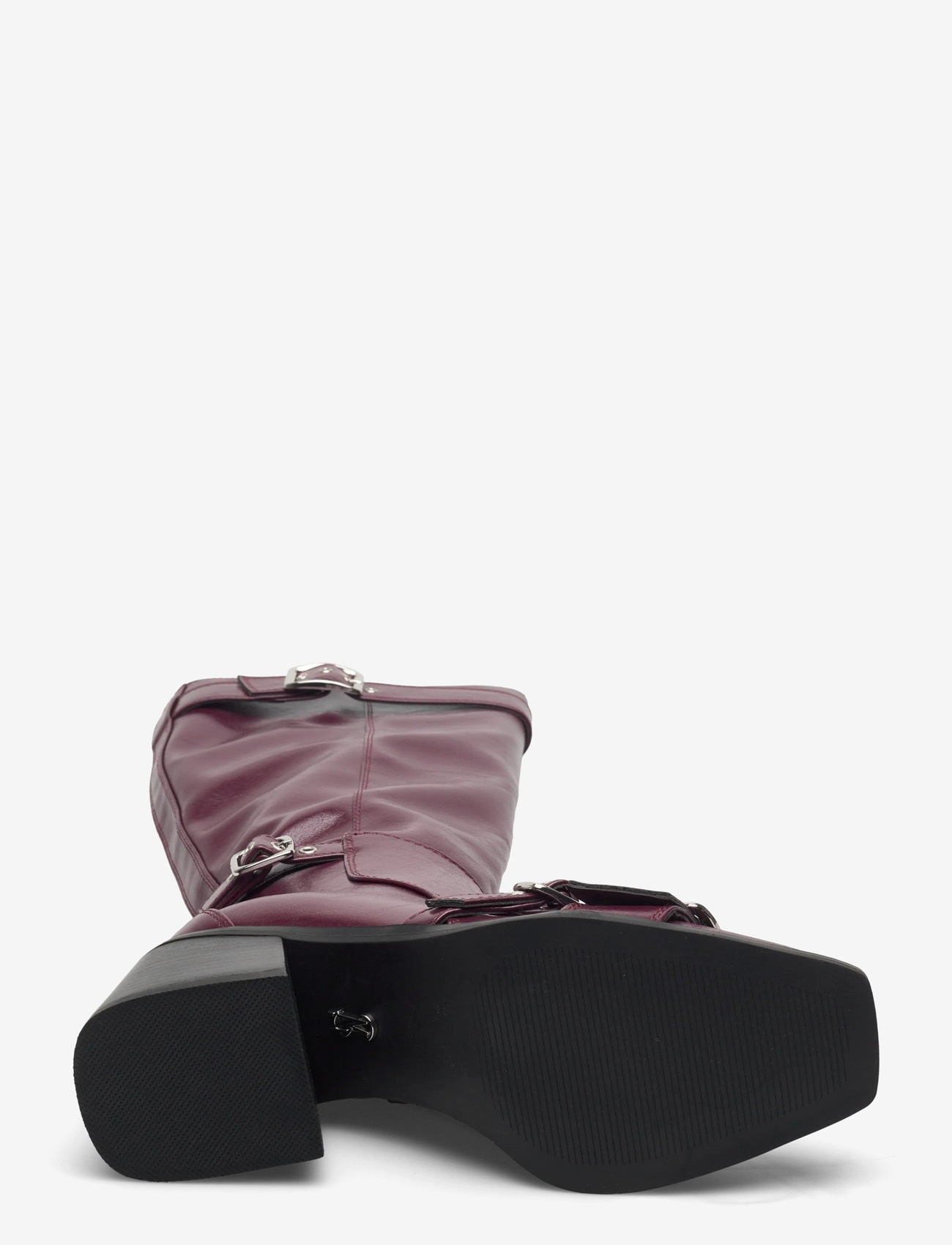 Steve Madden - Z-Town - knee high boots - dk cherry lacq - 4