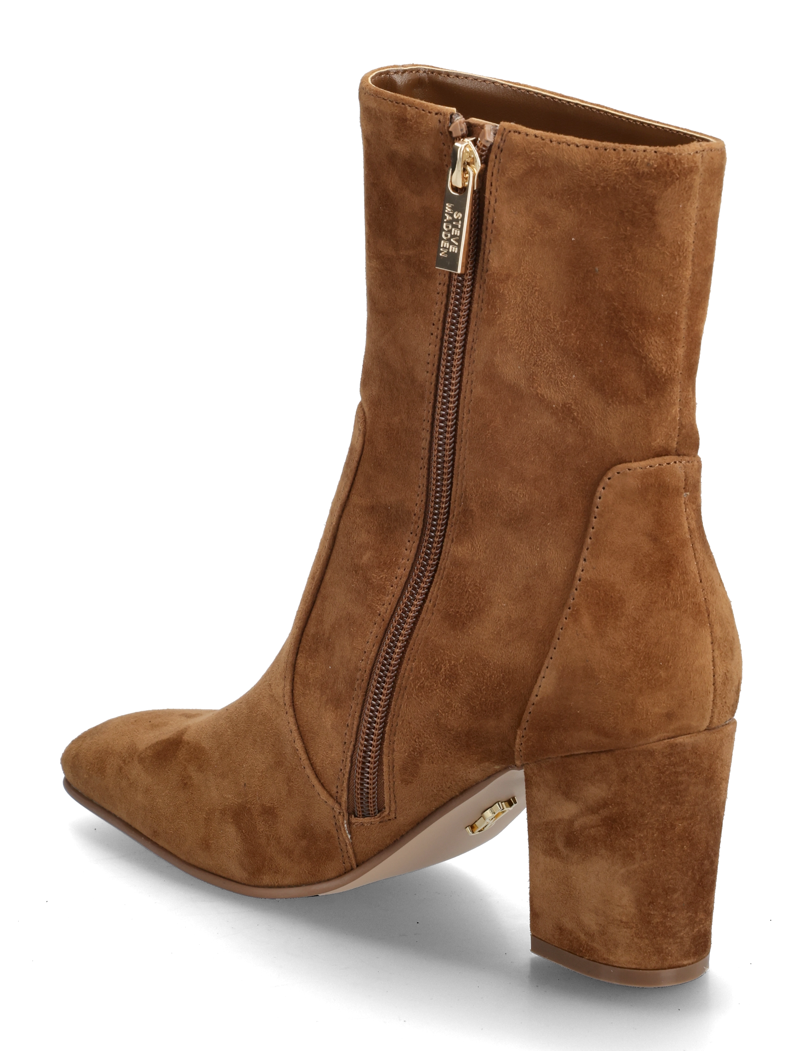 Steve Madden - Crossbar - ankelboots med hæl - chsnut sue - 2