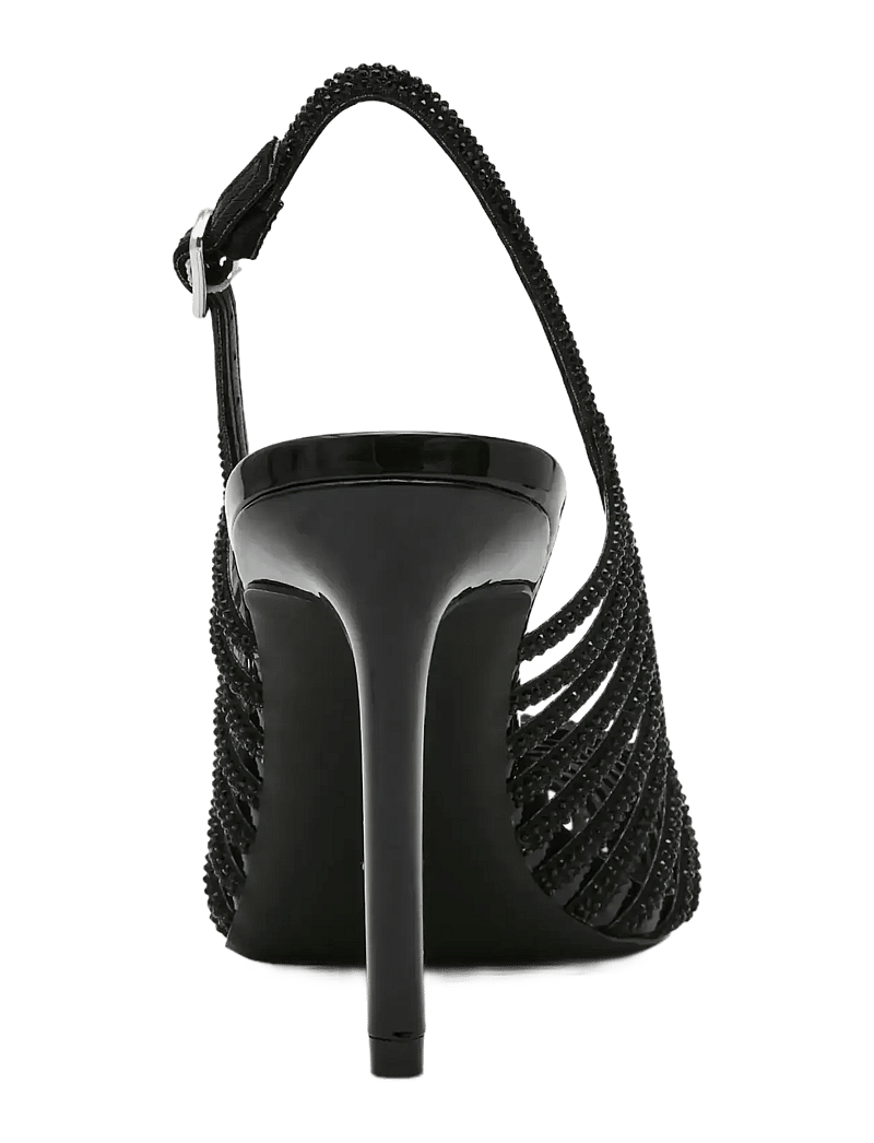 Steve Madden - Carleigh - slingbacks med hæle - black - 4