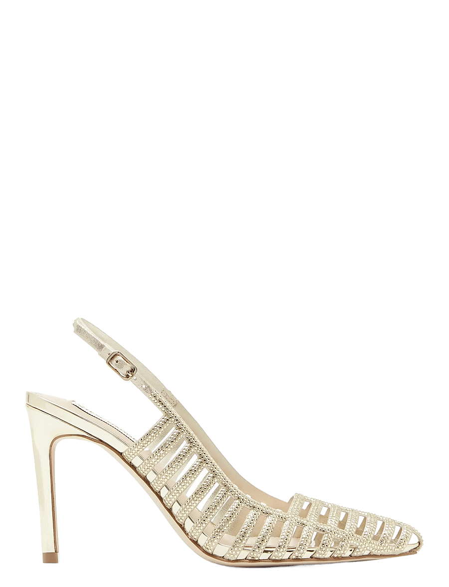 Steve Madden - Carleigh - slingbacks med hæl - gold - 1