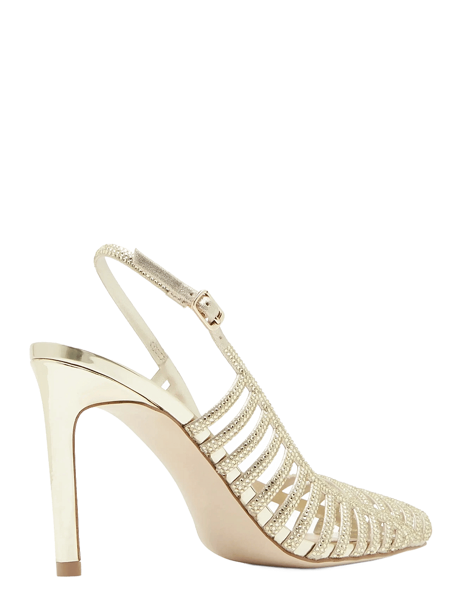 Steve Madden - Carleigh - slingbacks med hæl - gold - 2
