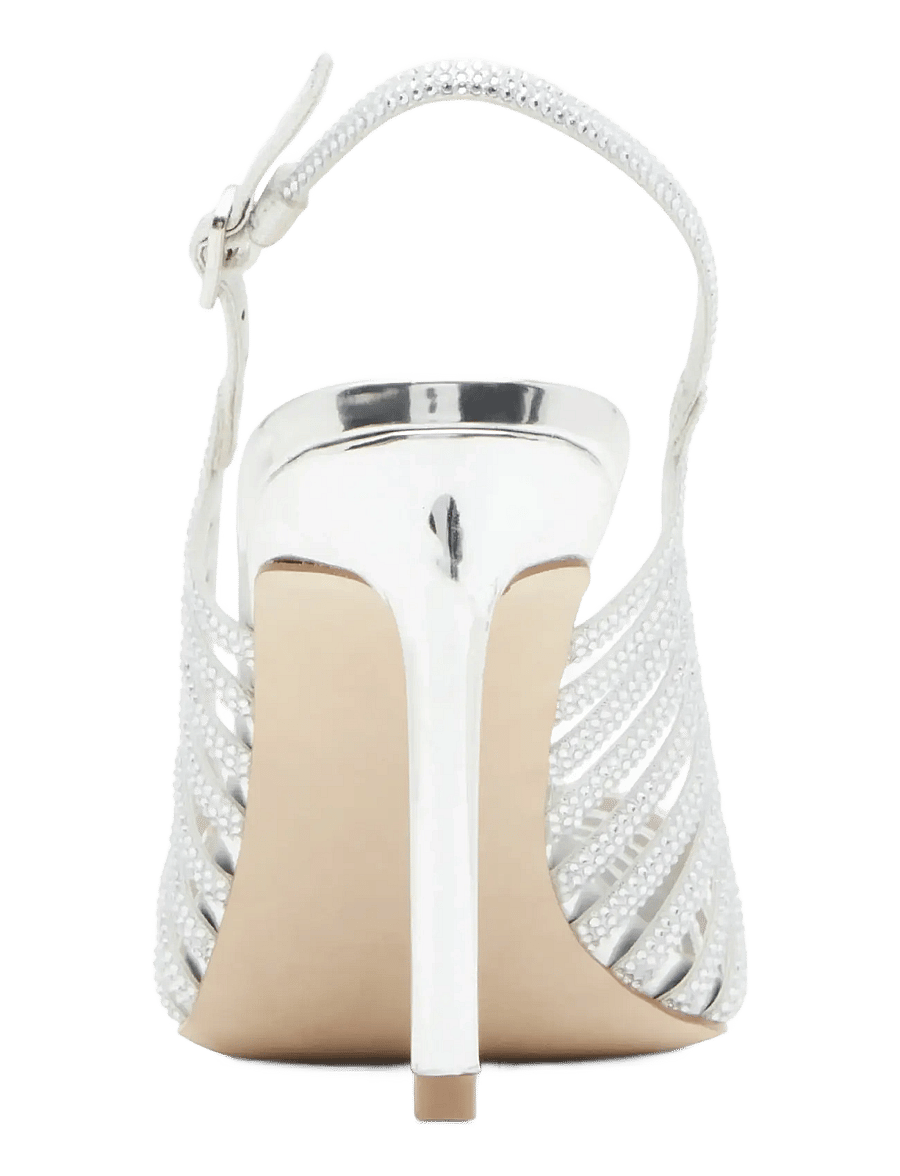 Steve Madden - Carleigh - slingbacks mit absatz - silver - 4
