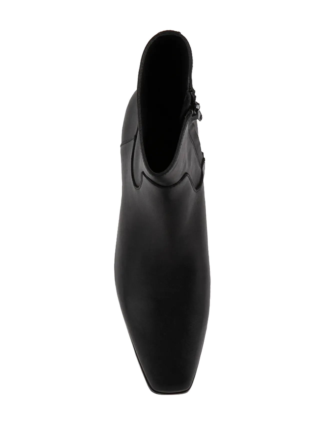 Steve Madden - Dusty - heeled ankle boots - black leather - 5