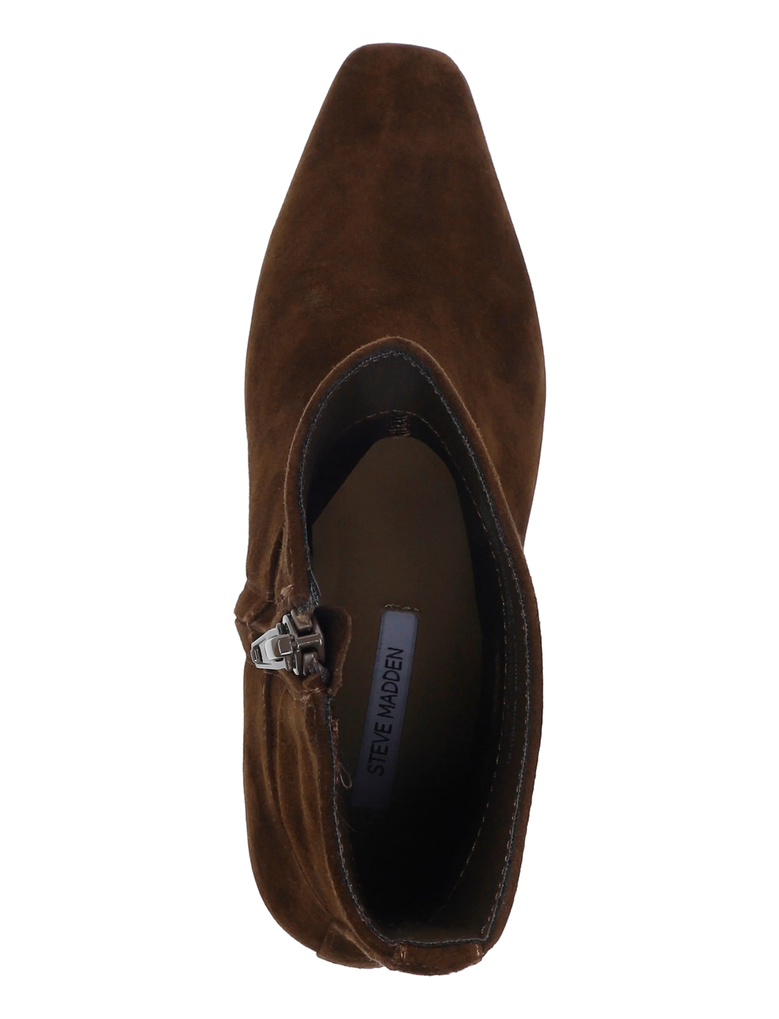 Steve Madden - Dusty - kontsaga poolsaapad - chocolate brown suede - 3