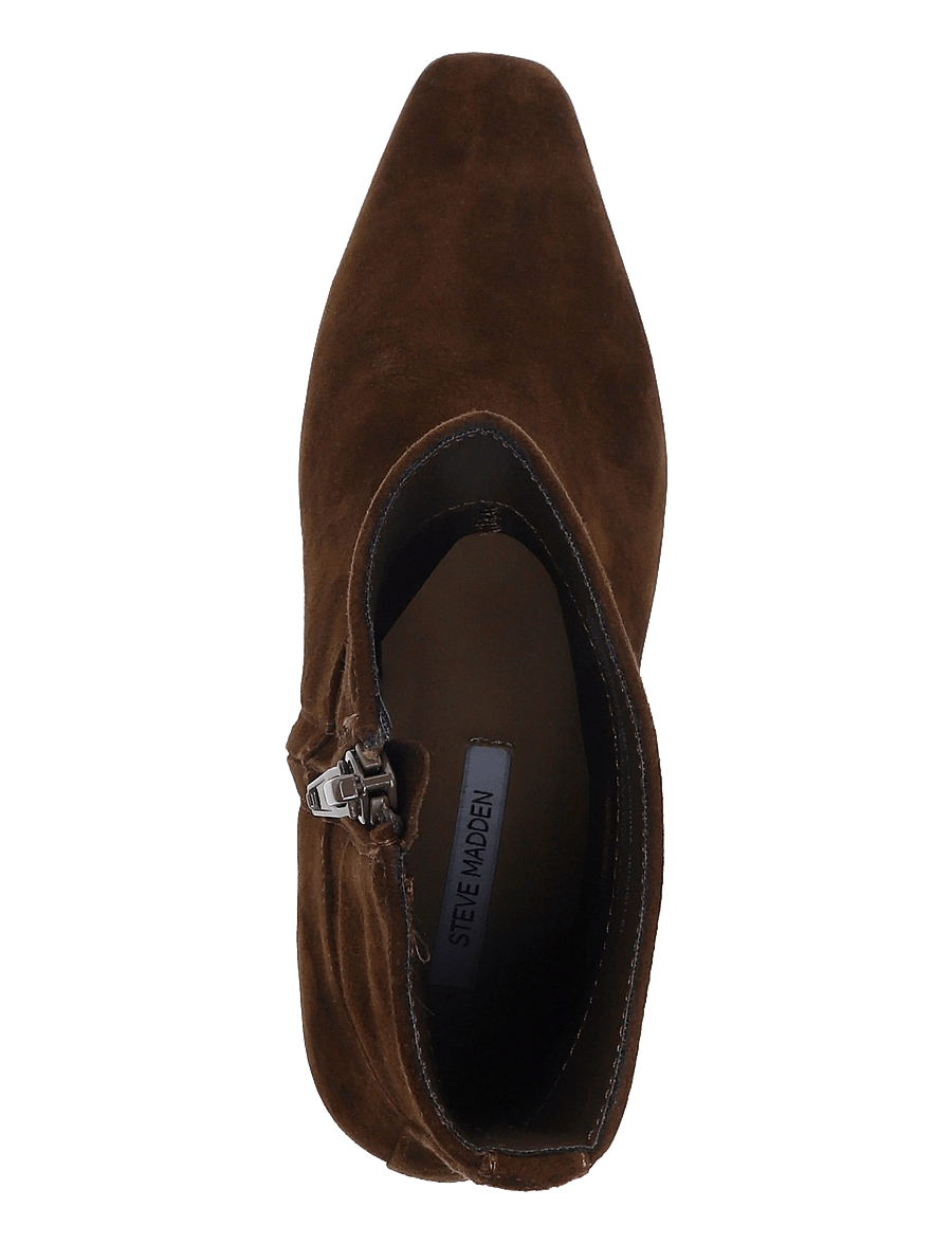 Steve Madden - Dusty - stiefeletten mit absatz - chocolate brown suede - 3