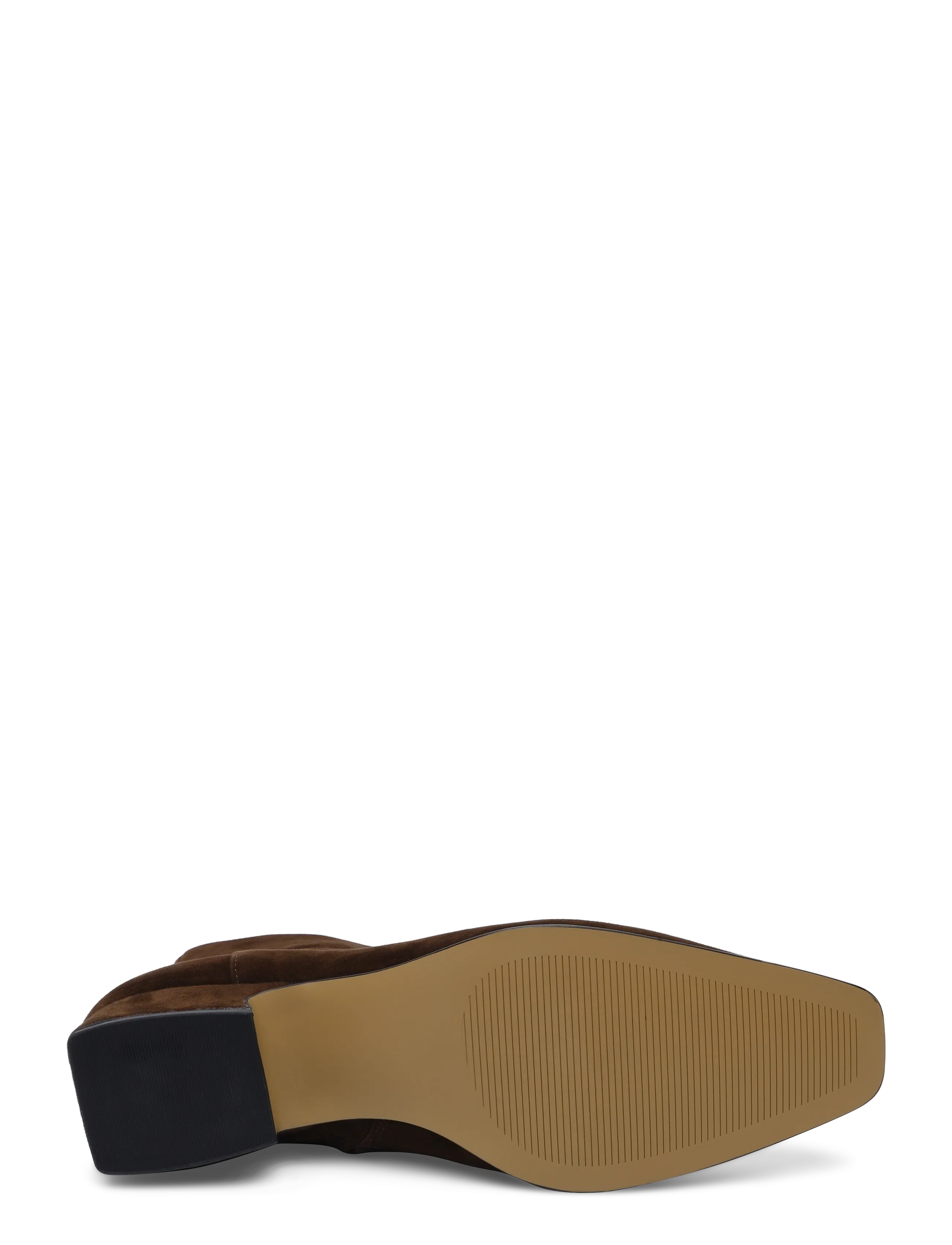 Steve Madden - Dusty - kontsaga poolsaapad - chocolate brown suede - 4