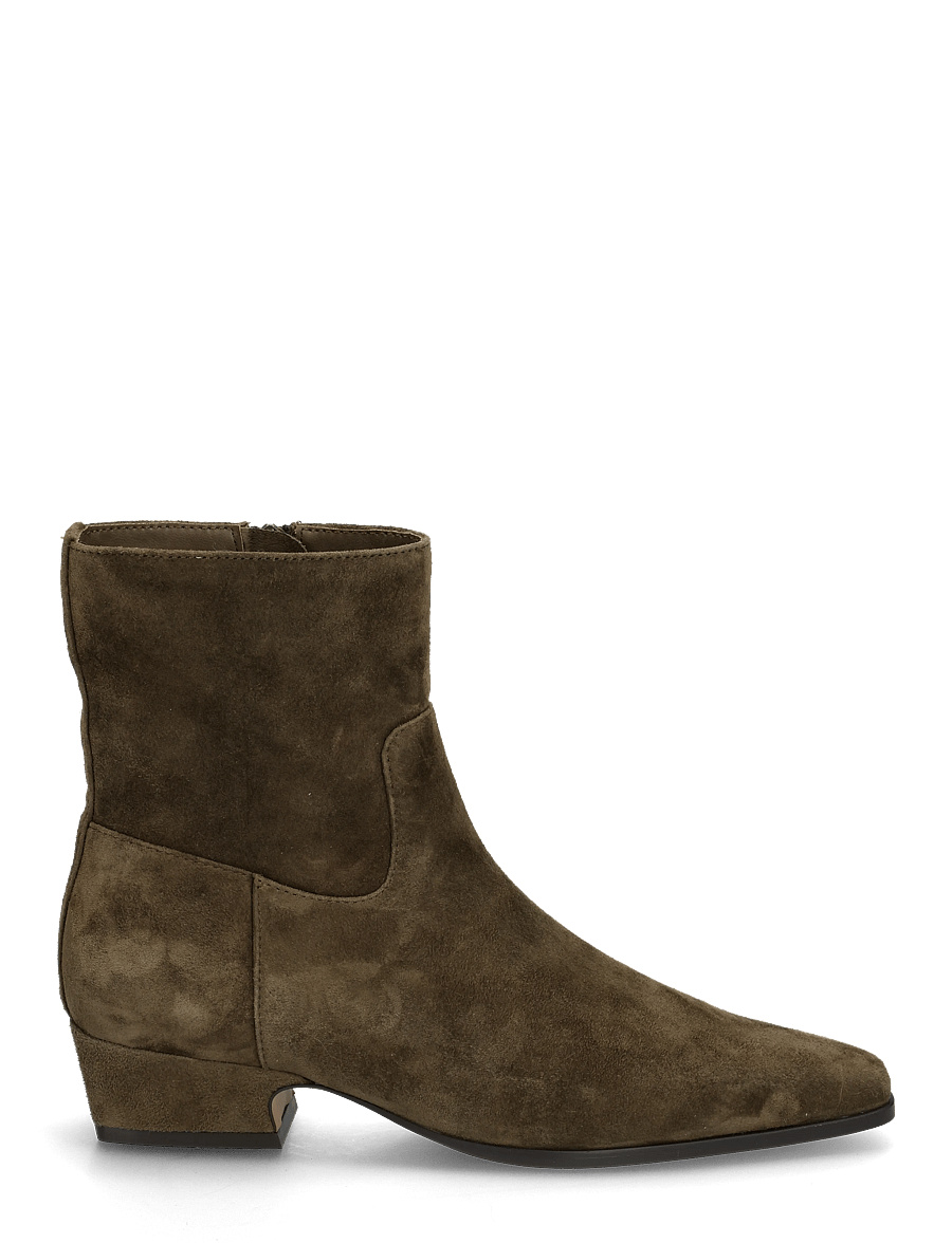 Steve Madden - Dusty - stövletter - olv suede - 2