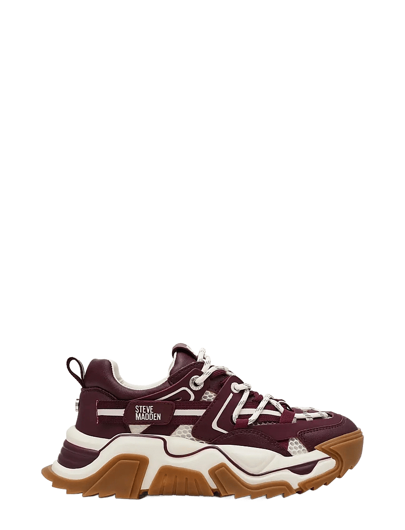 Steve Madden - Kingdom 2.0 - chunky sneakers - dk cherry lacq - 1