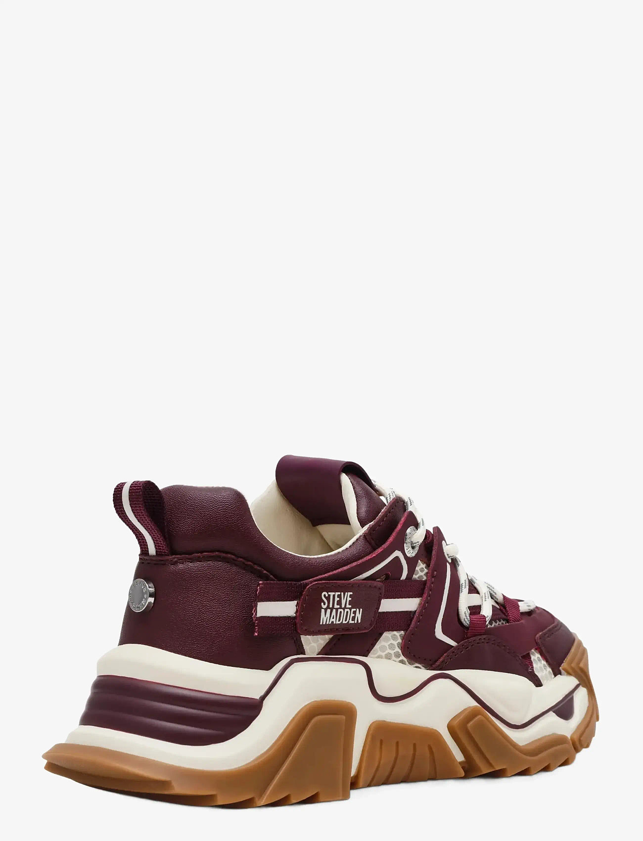 Steve Madden - Kingdom 2.0 - chunky sneakers - dk cherry lacq - 2