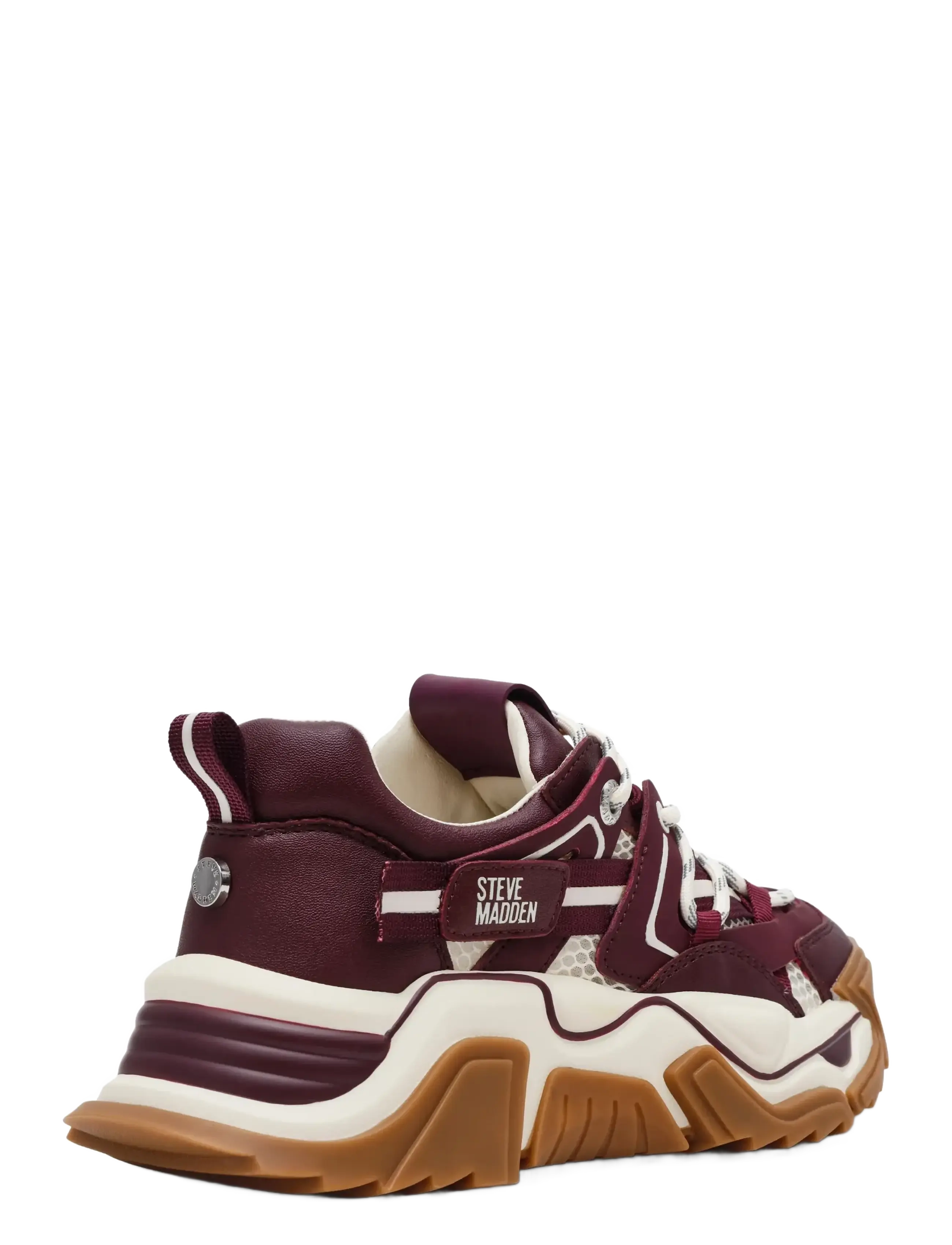 Steve Madden - Kingdom 2.0 - chunky sneakers - dk cherry lacq - 2