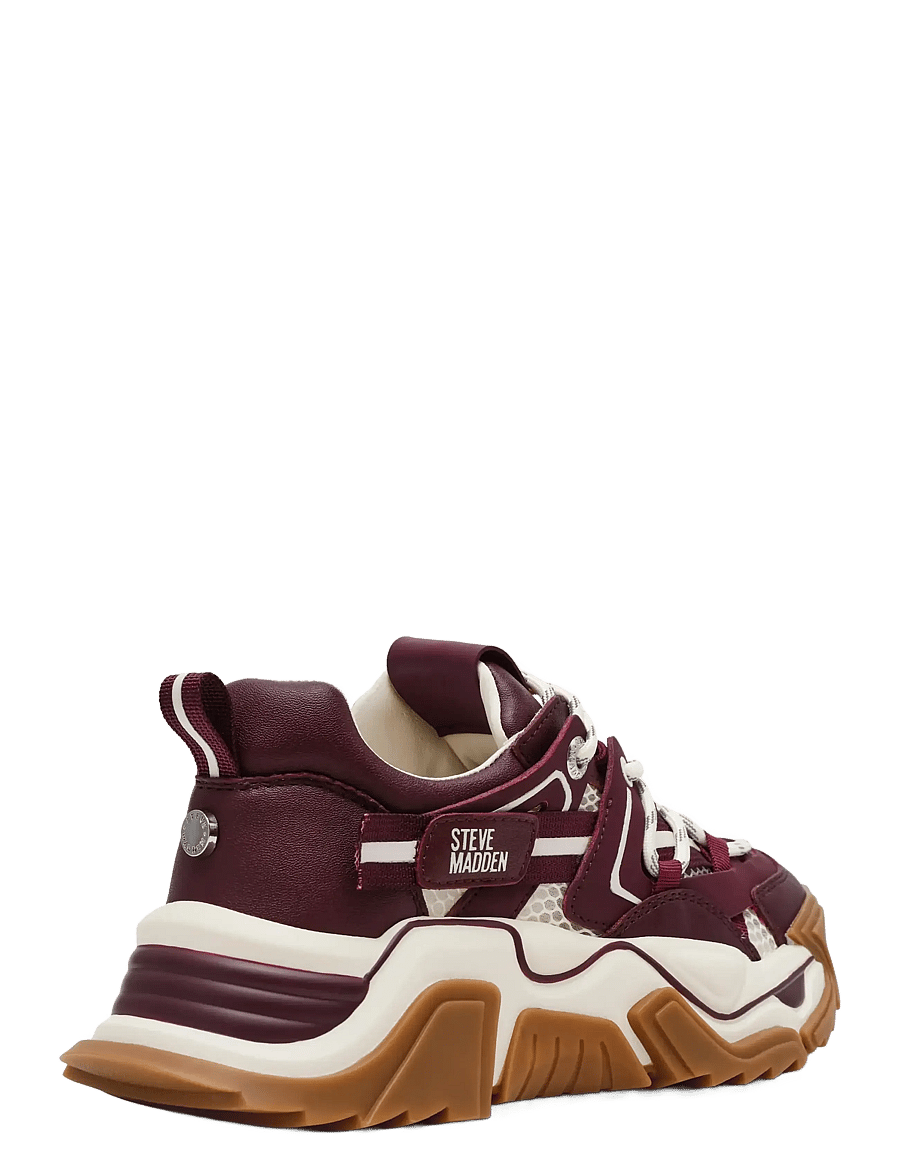 Steve Madden - Kingdom 2.0 - chunky sneakers - dk cherry lacq - 2