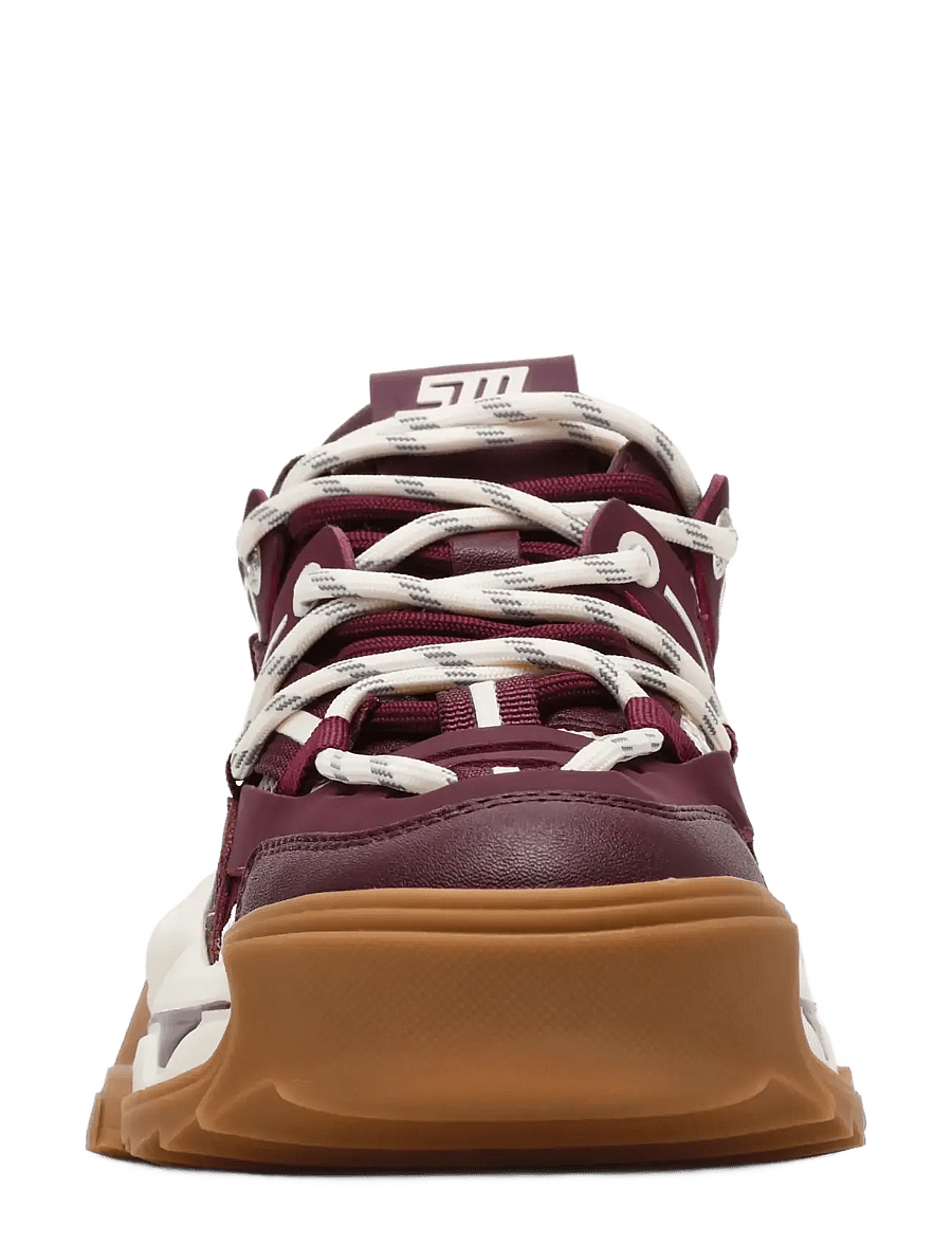Steve Madden - Kingdom 2.0 - chunky sneakers - dk cherry lacq - 3