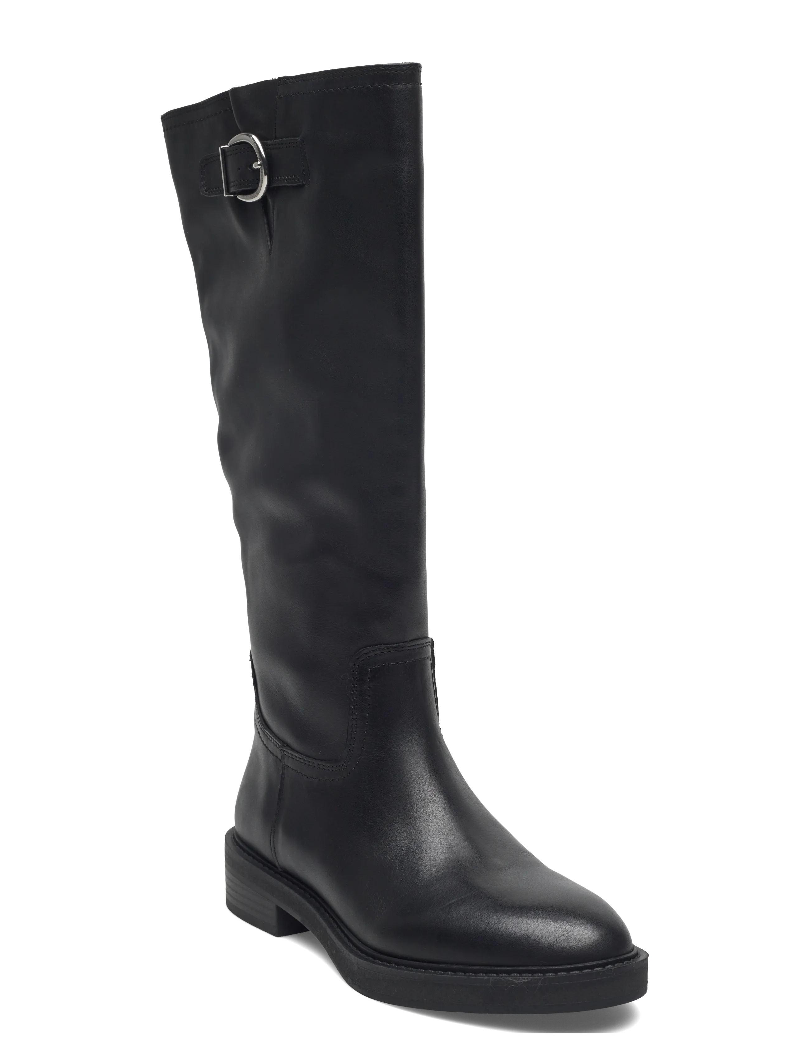 Steve Madden La Rue - Tall boots - BLACK LEAT / black