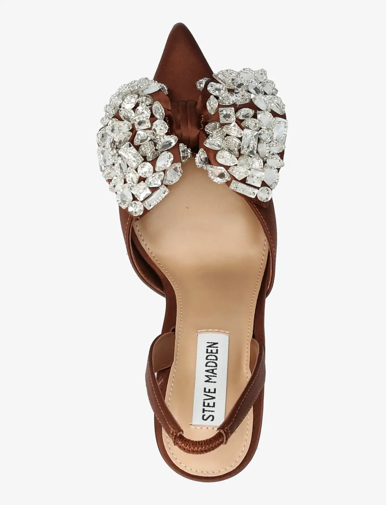 Steve Madden - Lovie - kvinder - brn satin - 3