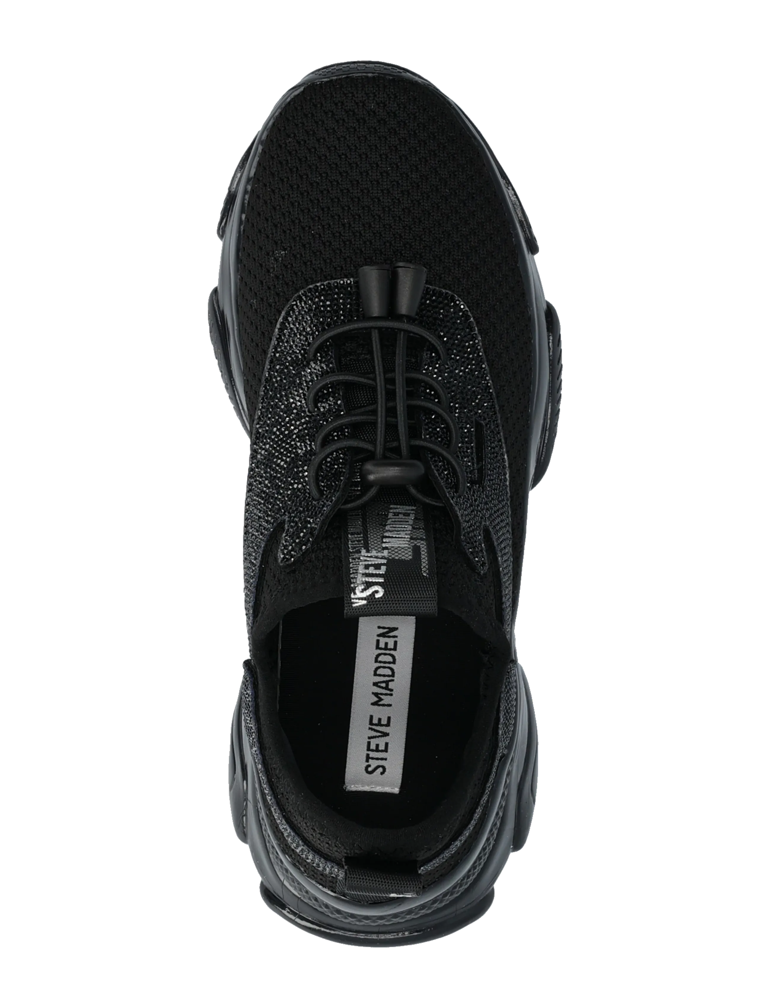 Steve Madden - Match-Re - lágir strigaskór - blk/blk - 3
