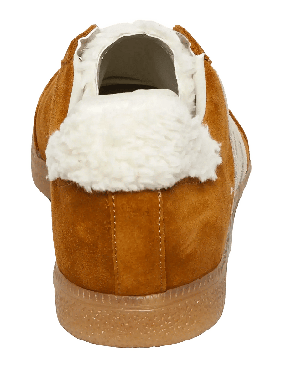 Steve Madden - ELORA - gefütterte sneaker - cocnac suede - 3