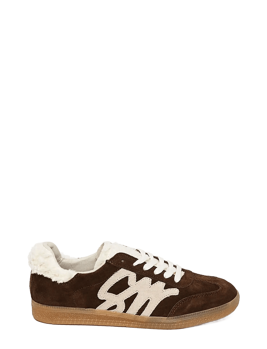 Steve Madden - ELORA - niedrige sneaker - dk brown - 1