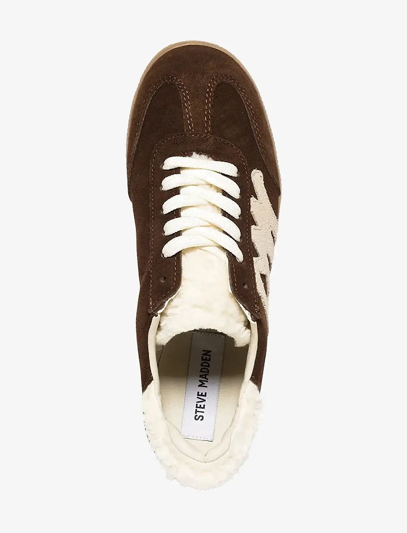 Steve Madden - ELORA - sneakersy niskie - dk brown - 4
