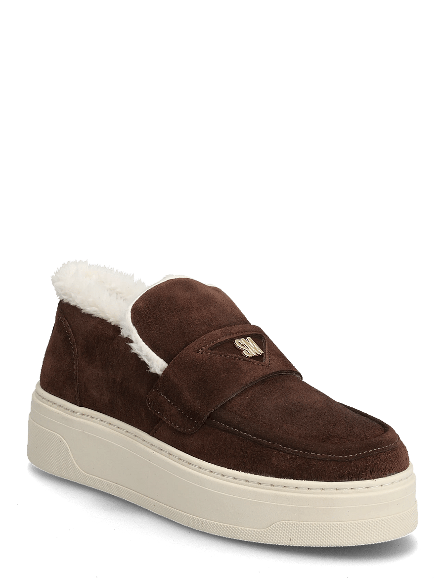 Steve Madden - MYA - bamsestøvler - dark brown - 0