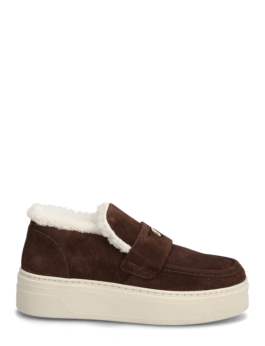 Steve Madden - MYA - bamsestøvler - dark brown - 1