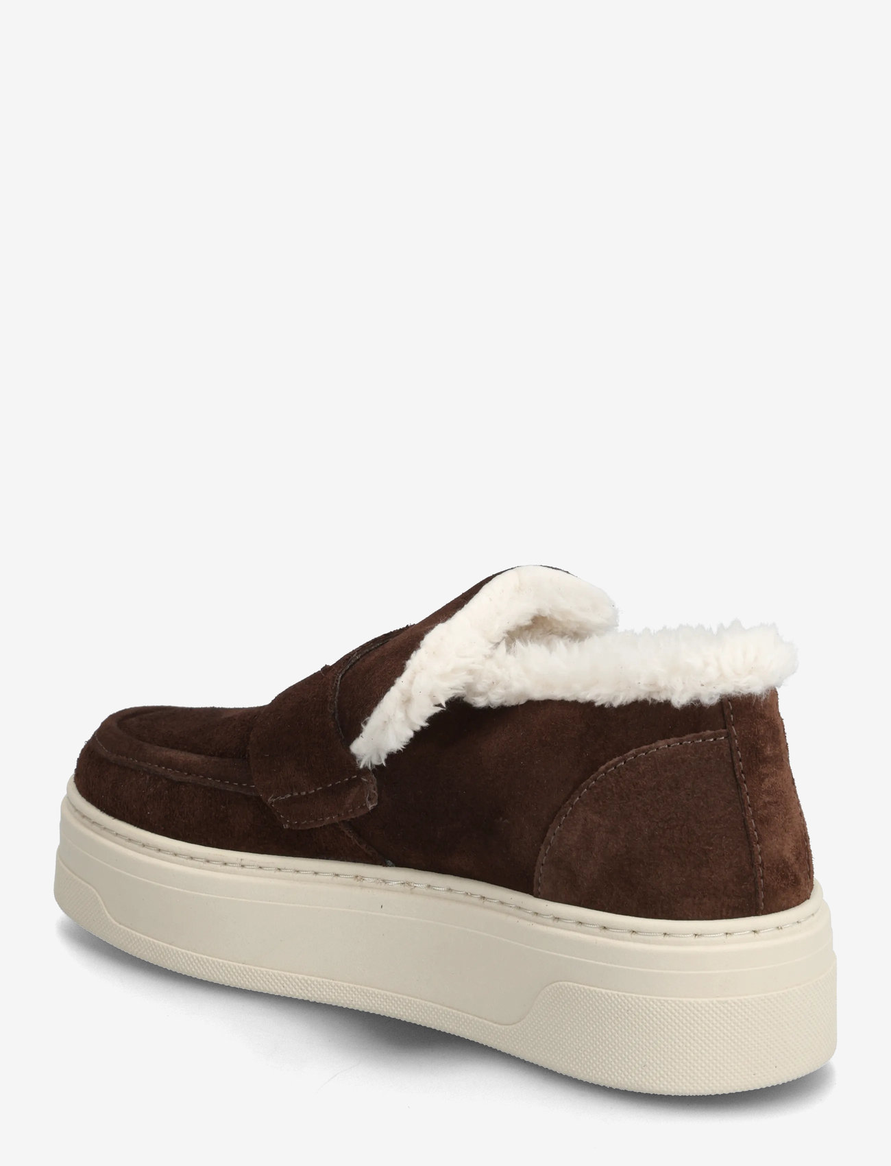 Steve Madden - MYA - teddy boots - dark brown - 2