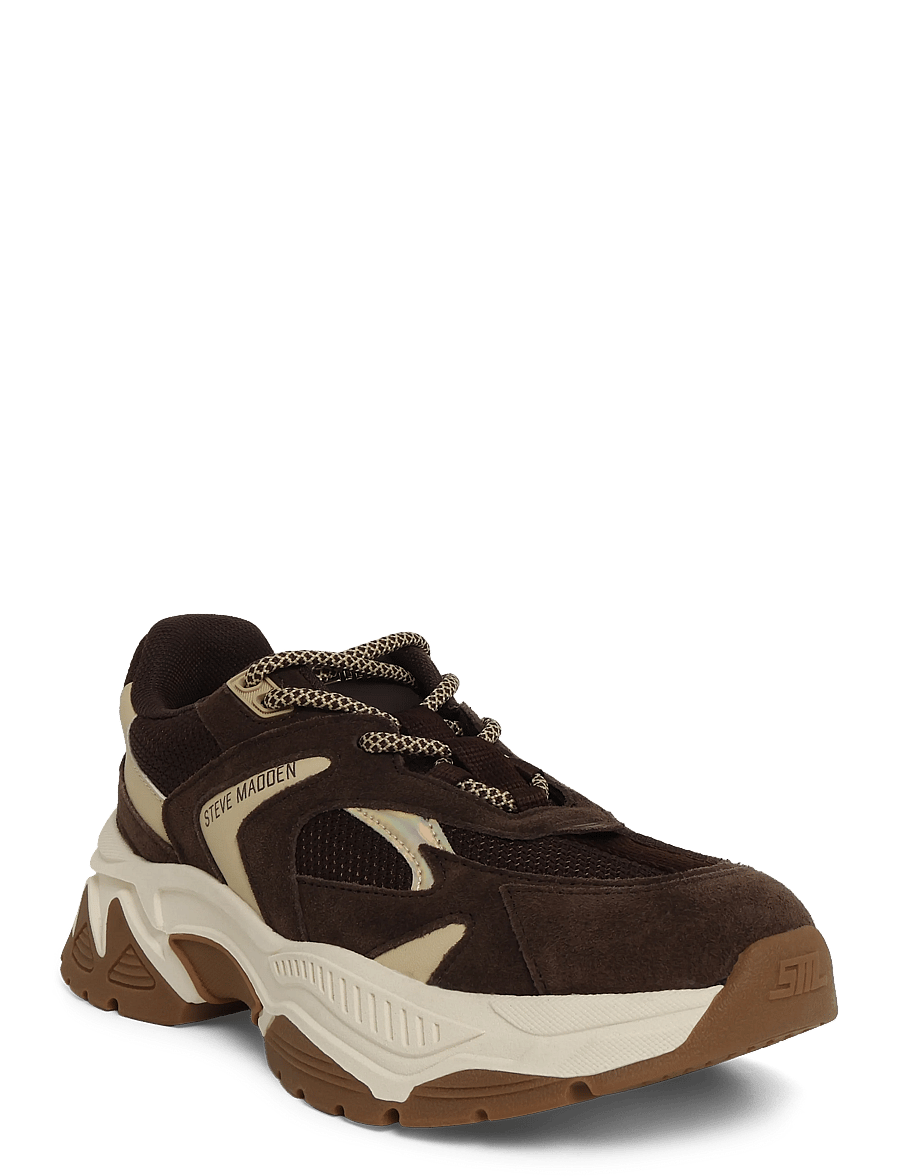 Steve Madden - Ample - låga sneakers - cho brn sd - 0