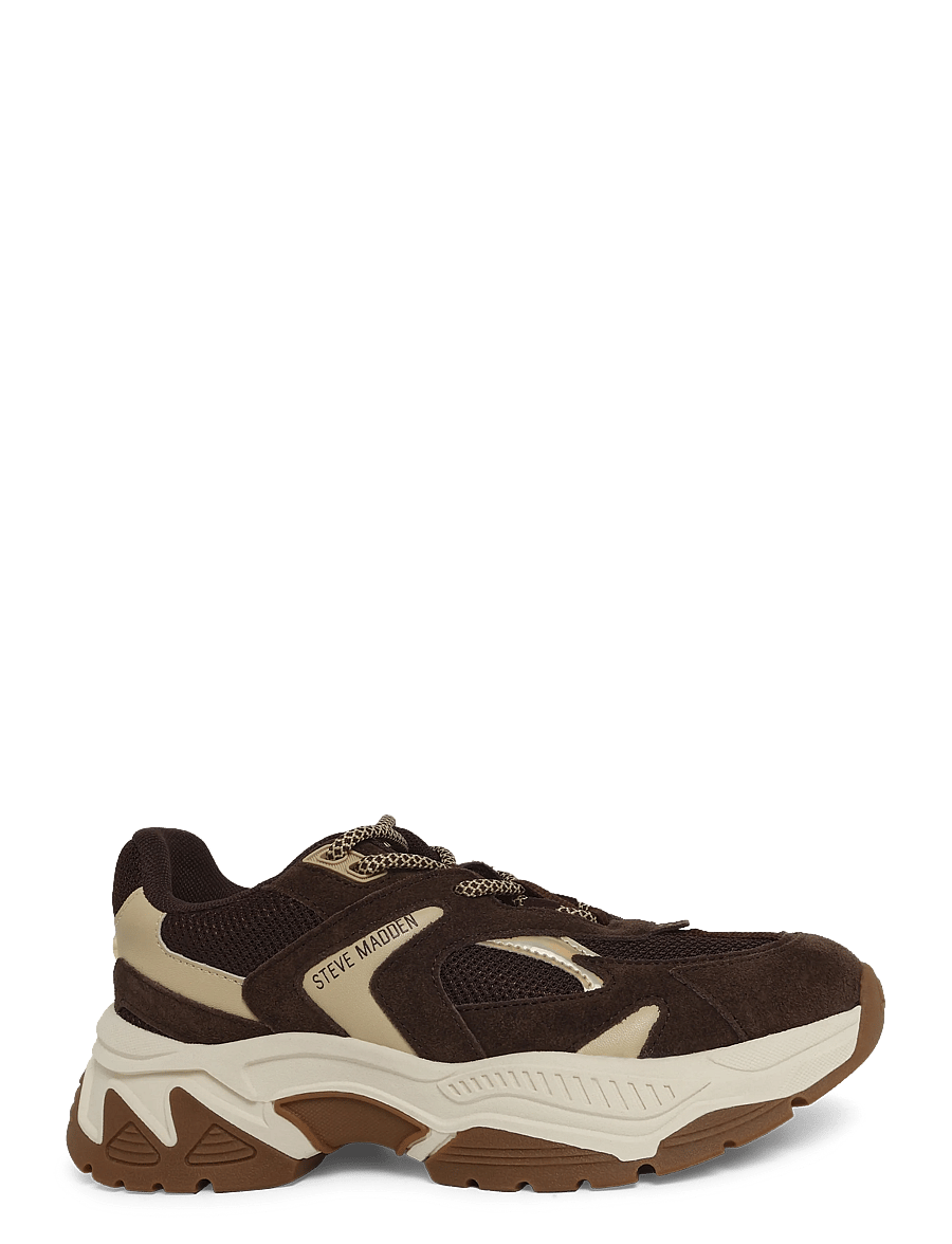Steve Madden - Ample - låga sneakers - cho brn sd - 2