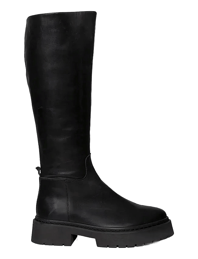 Steve Madden - Galina-W - bottes hautes au genou - black leather - 1