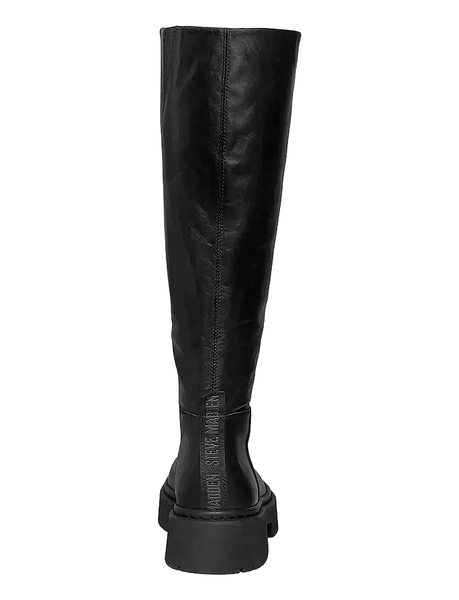 Steve Madden - Galina-W - kniehohe stiefel - black leather - 3
