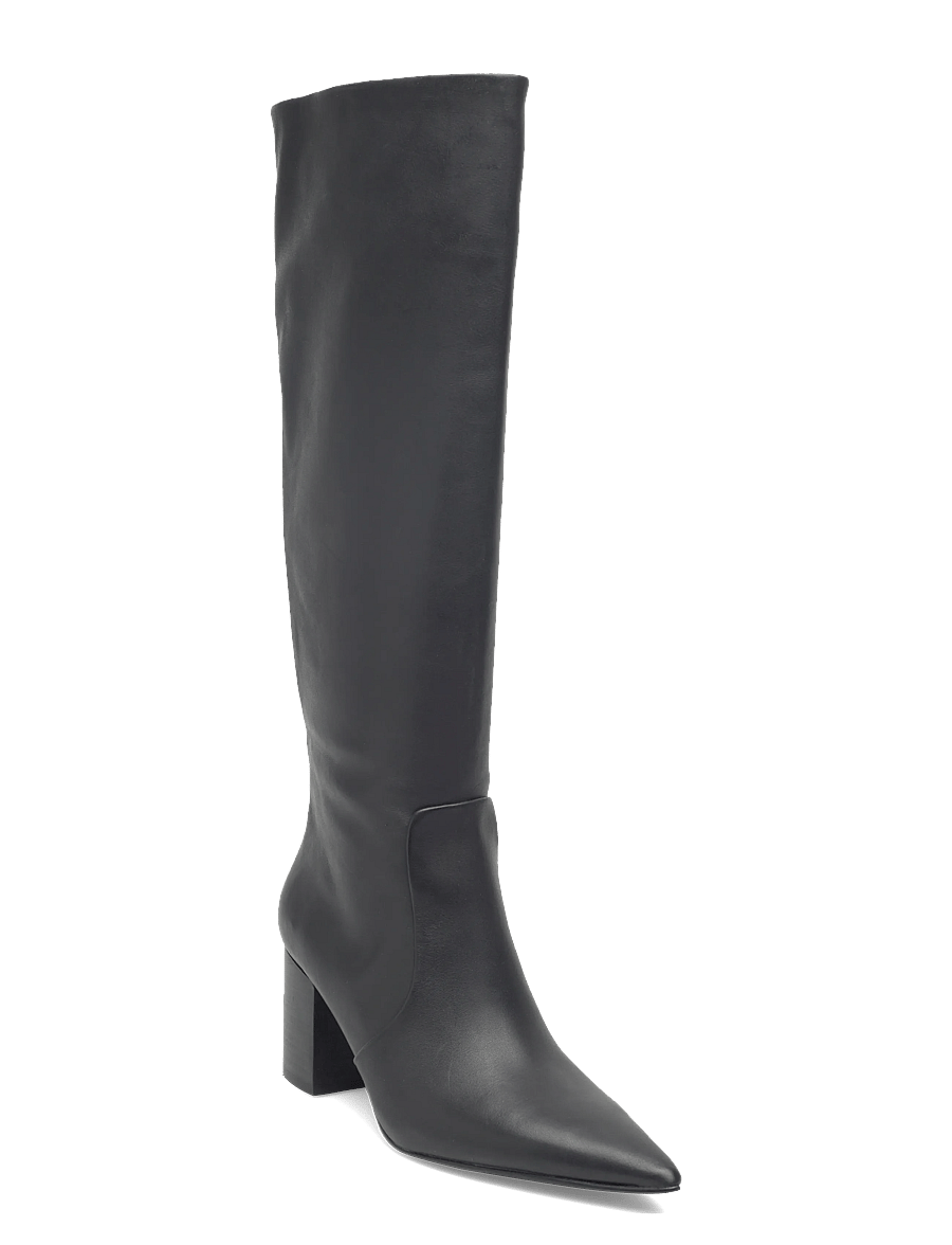 Steve Madden - Skyline - bottes hautes au genou - black leather - 0
