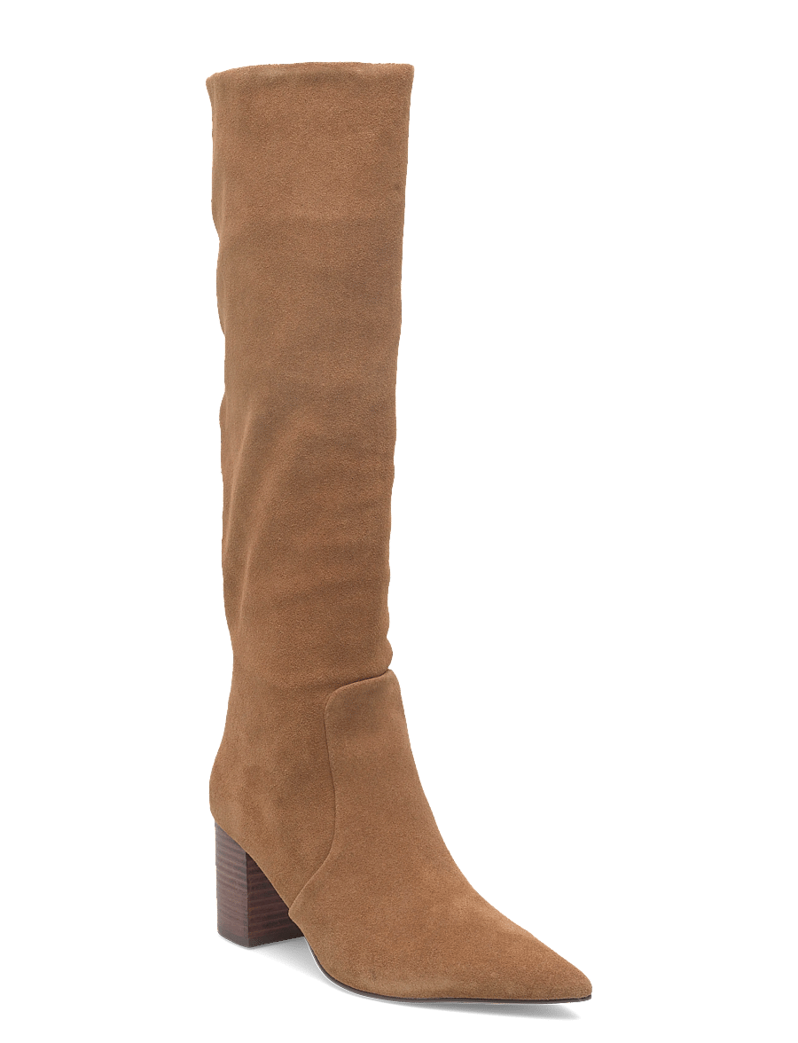 Steve Madden - Skyline - langskaftede støvler - chestnut suede - 0