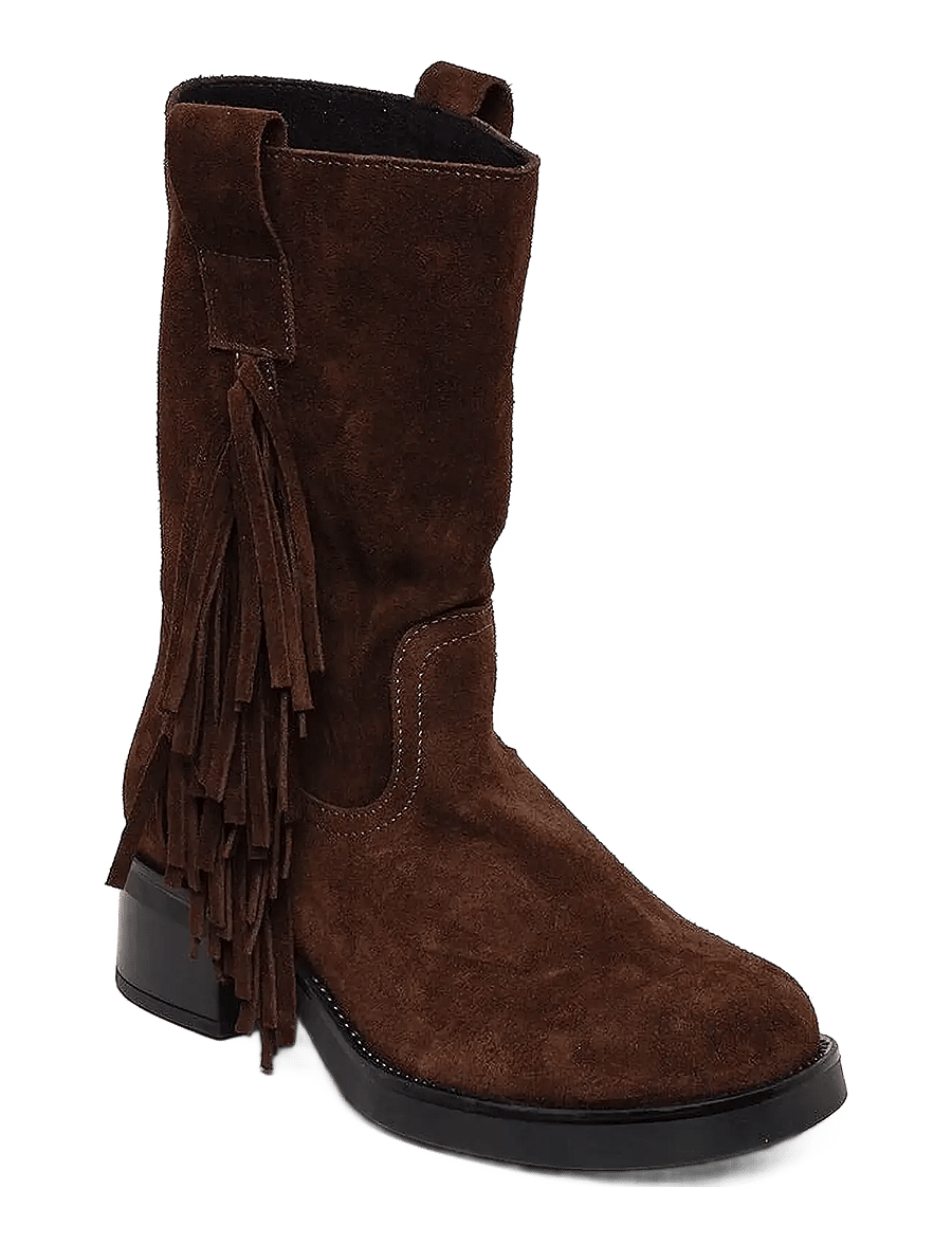 Steve Madden - Benedict-F - heeled ankle boots - brown suede - 0