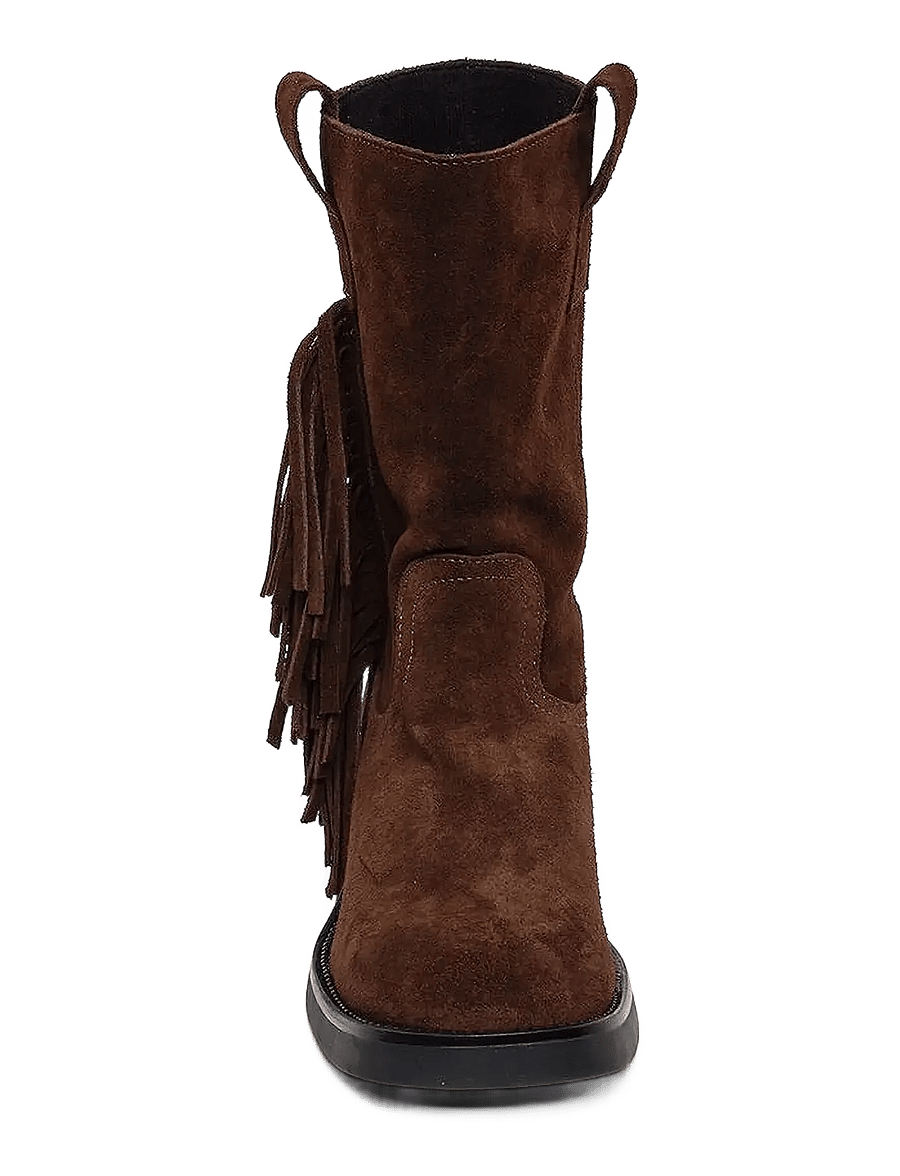 Steve Madden - Benedict-F - heeled ankle boots - brown suede - 2