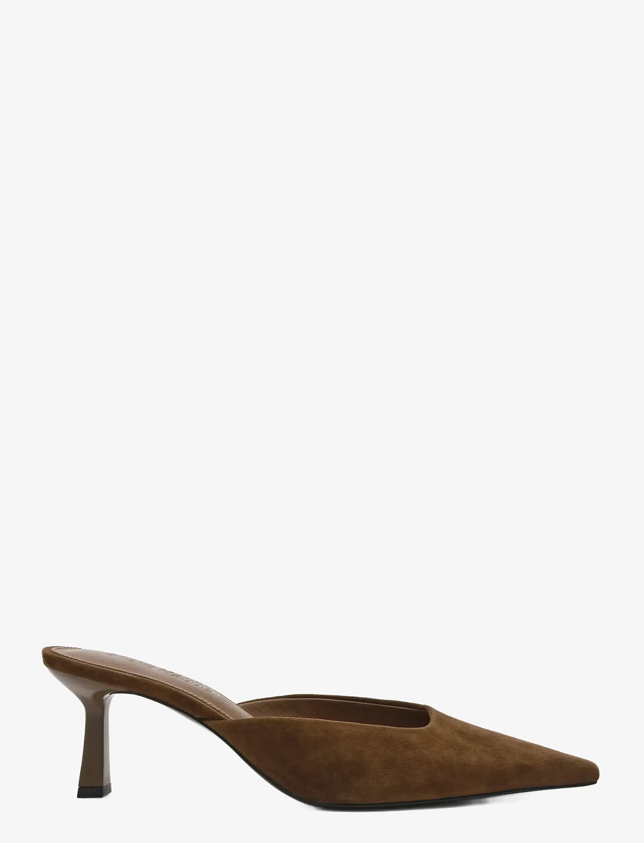 Steve Madden - Lisbeth - mules med klack - brown suede - 1