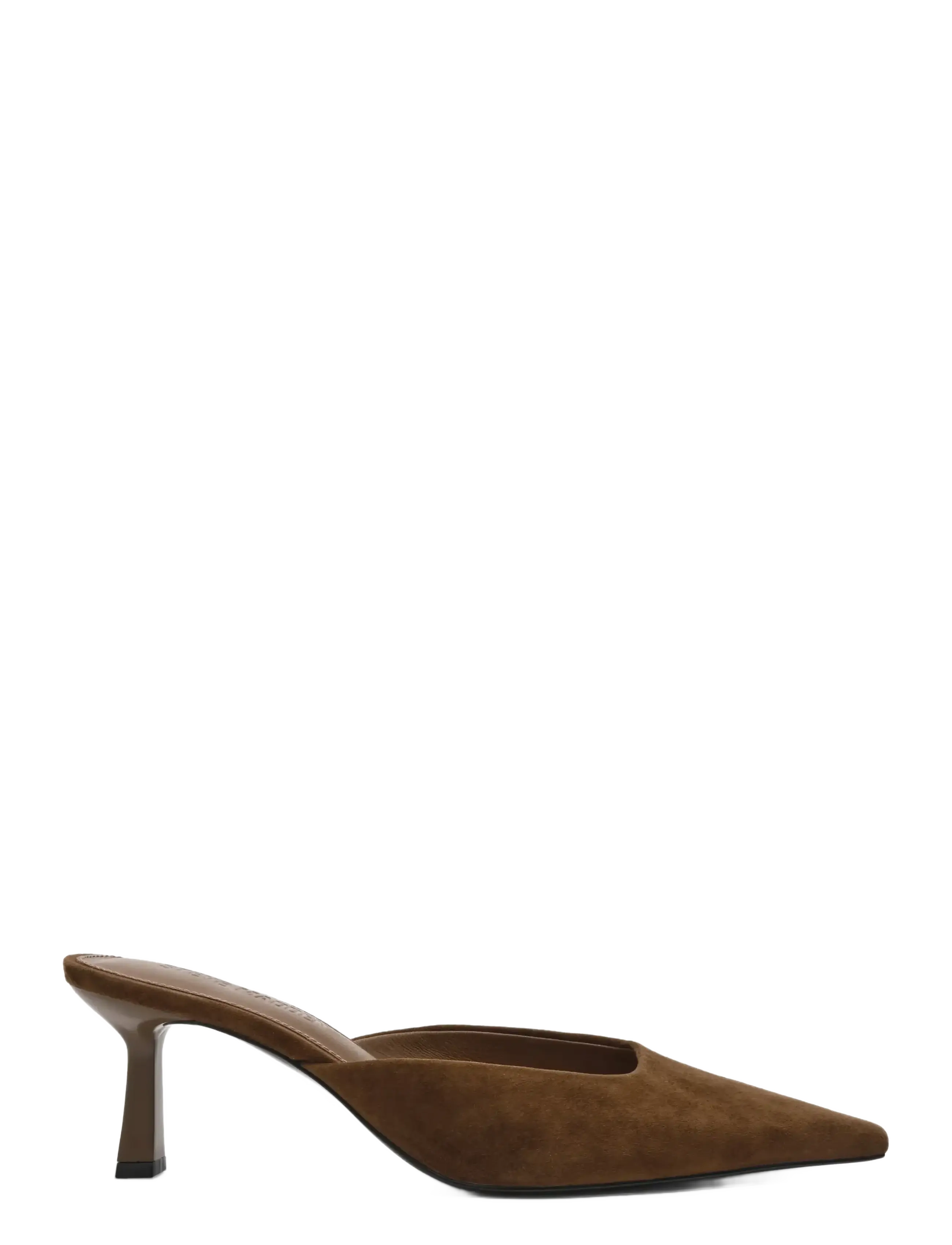 Steve Madden - Lisbeth - heeled mules - brown suede - 1