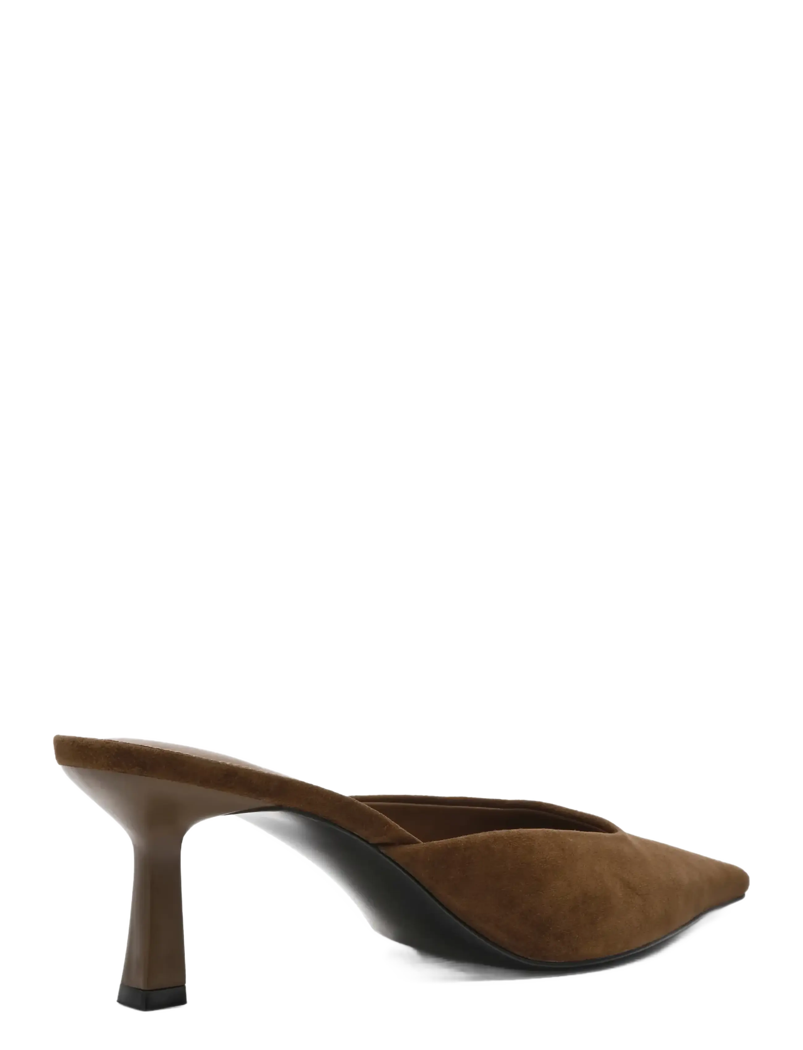 Steve Madden - Lisbeth - heeled mules - brown suede - 2