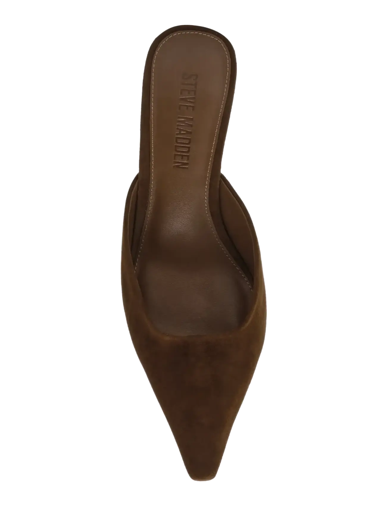Steve Madden - Lisbeth - heeled mules - brown suede - 3