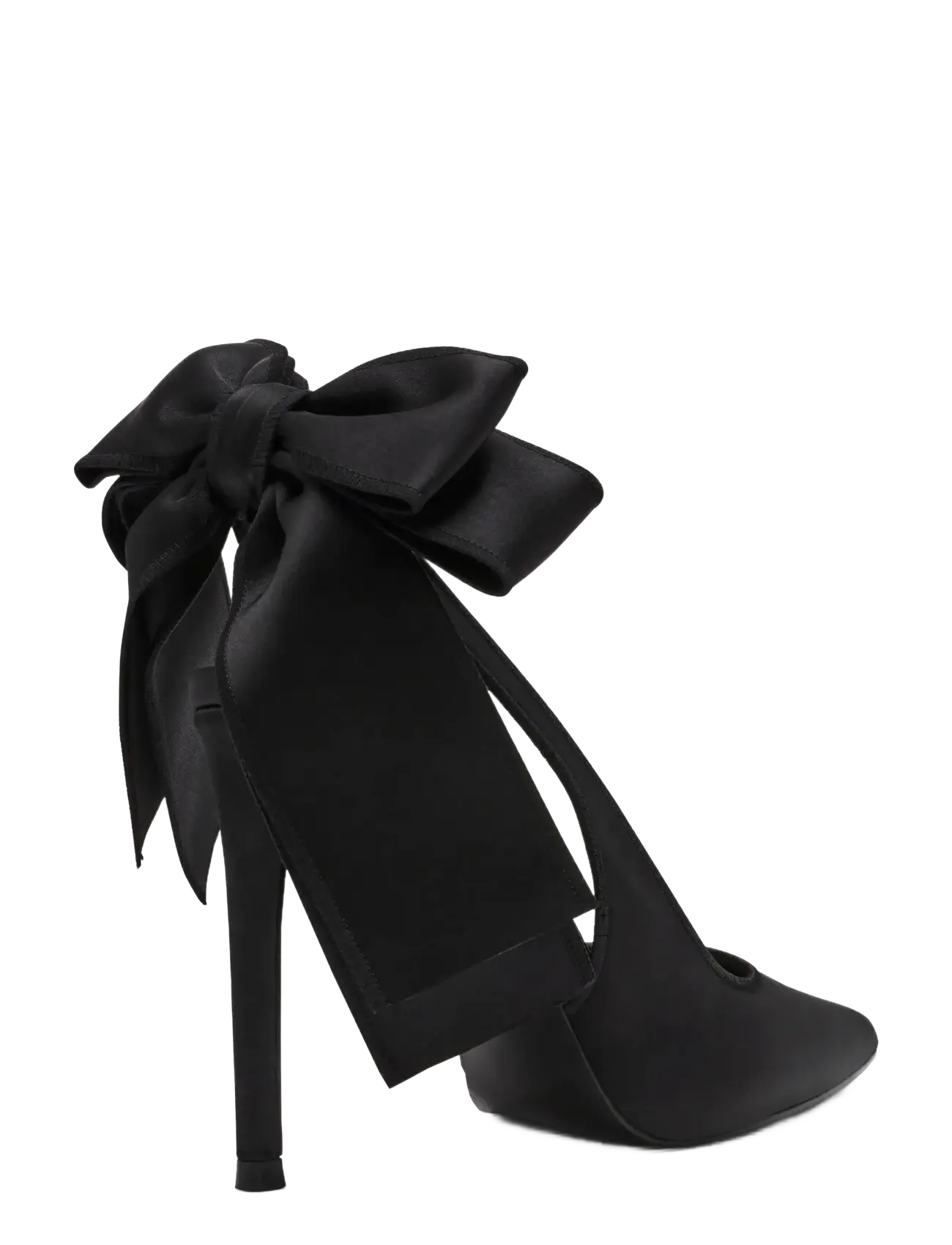 Steve Madden - Teacup - black satin - 1