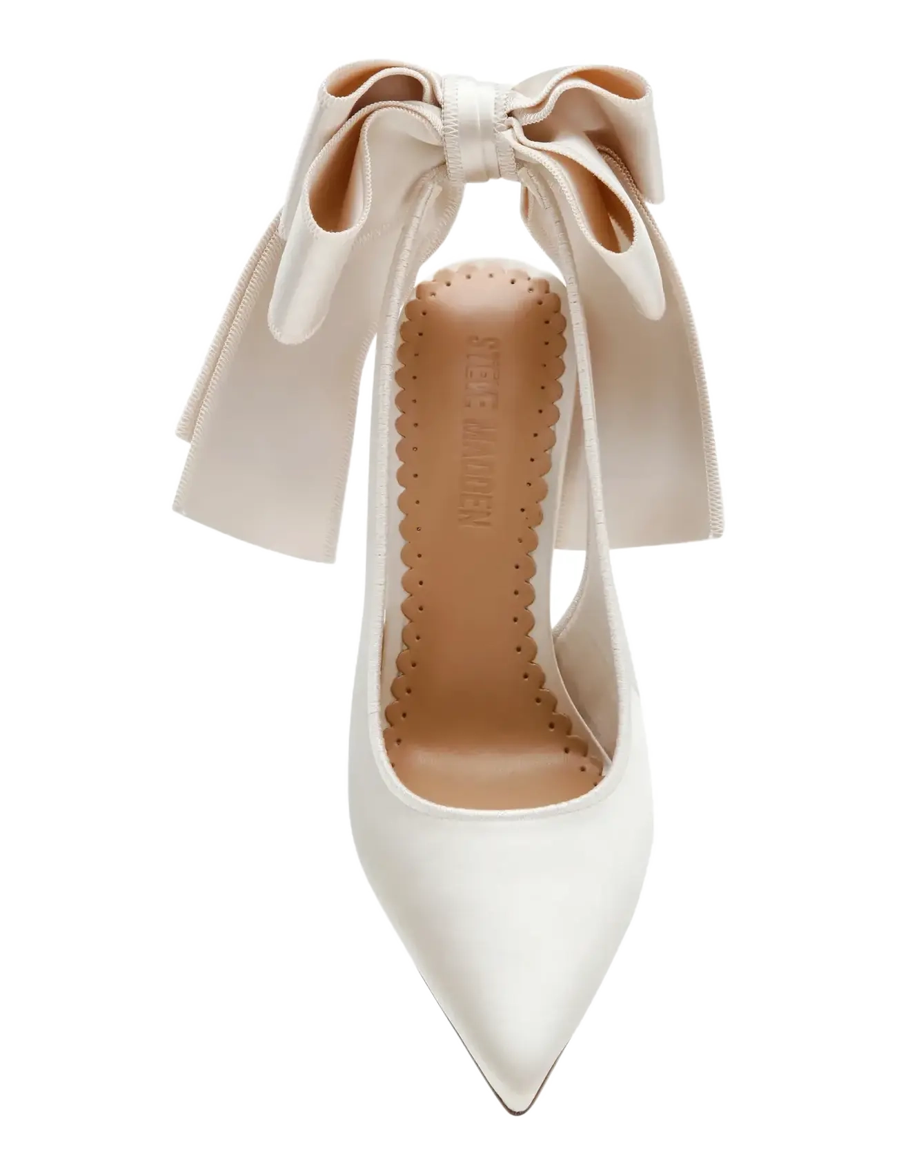 Steve Madden - Teacup - slingbacks mit absatz - ivory satin - 2