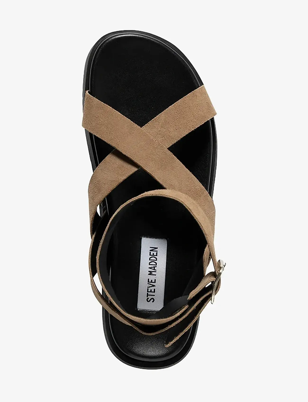 Steve Madden - Mybestie-E - flade sandaler - taupe suede - 4