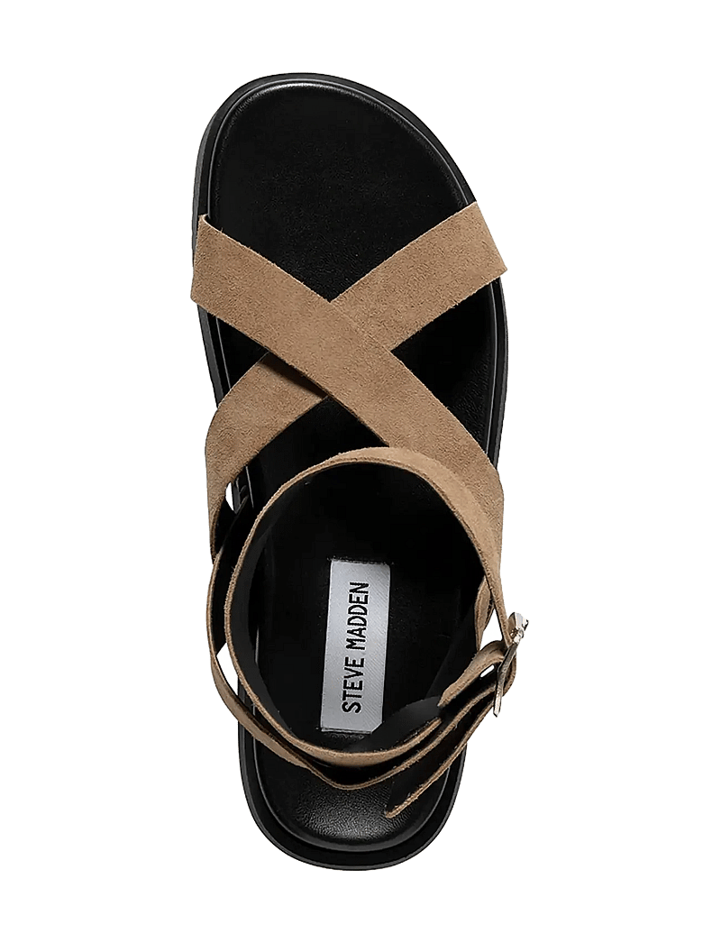 Steve Madden - Mybestie-E - flade sandaler - taupe suede - 4