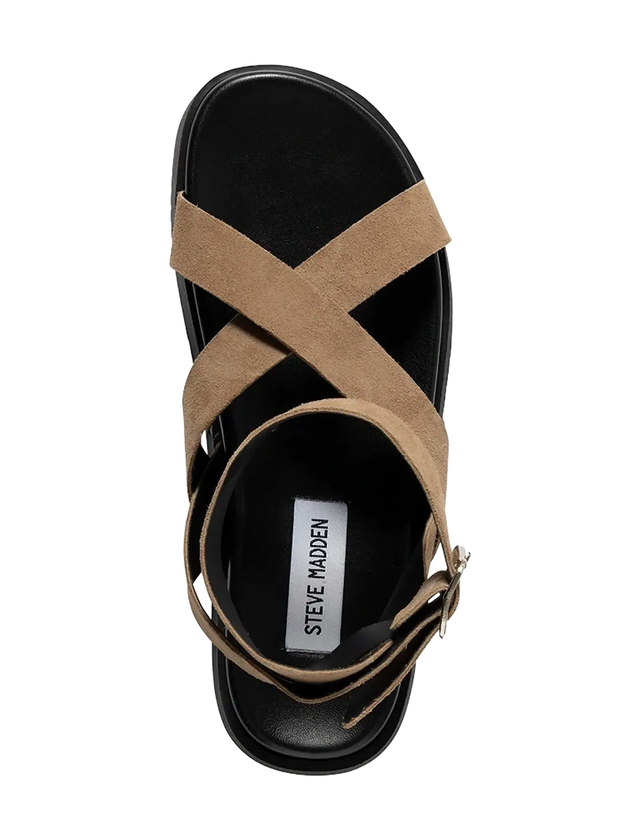 Steve Madden - Mybestie-E - flade sandaler - taupe suede - 4