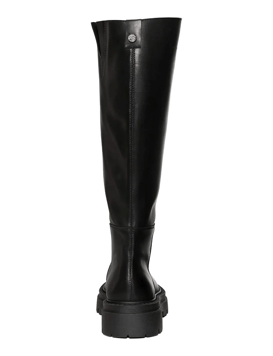 Steve Madden - Kaja-W - over knee støvler - black leather - 3